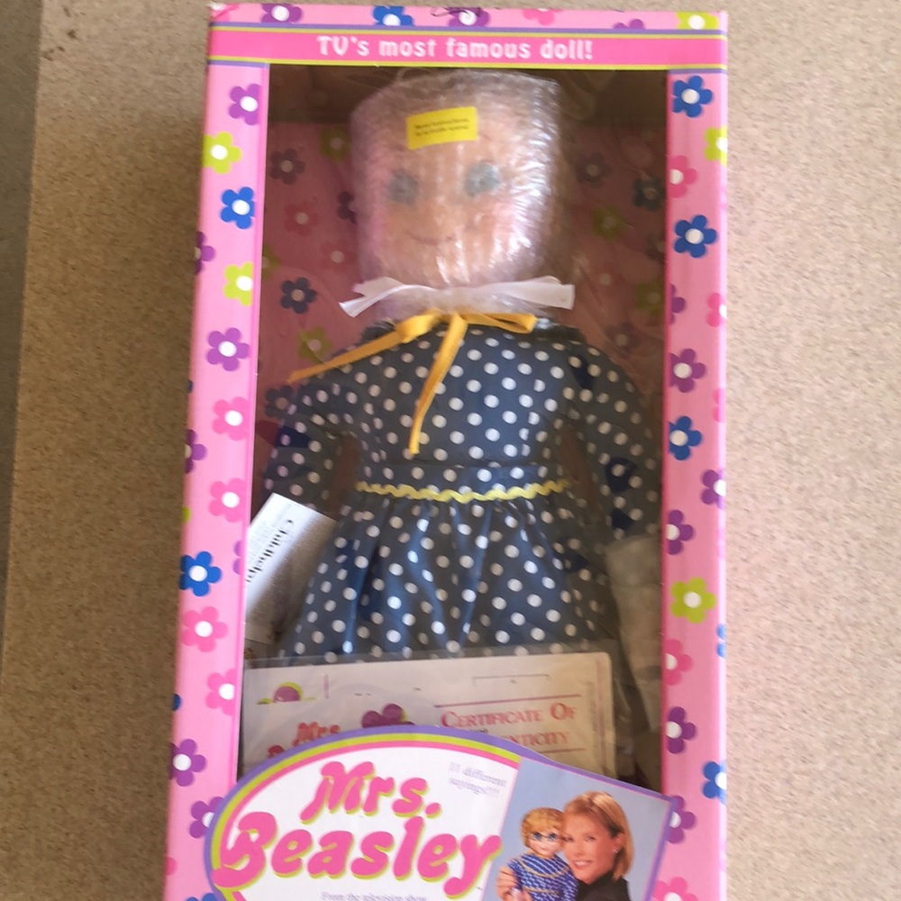 Mrs Beasley doll from the television show Family Affair, collectible doll